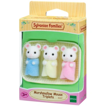 EPOCH Sylvanian Families "Marshmallow Mouse Triple