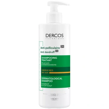 VICHY Dercos šampūns, 390 ml