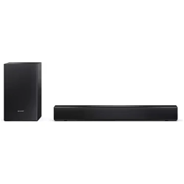 Sharp Compact 2.1 Soundbar with Wireless Subwoofer