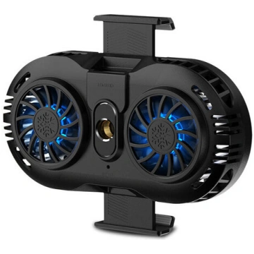 Mobilā telefona dzesētājs, dubultā ventilators, me