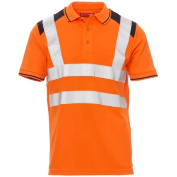 PAYPER GUARD+ Hi-Vis oranžs darba polo krekls, XL 