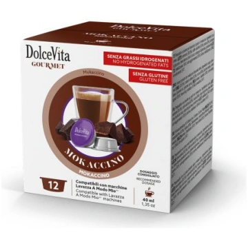Mokačīno dzēriena kapsulas "Mokaccino" Lavazza A M