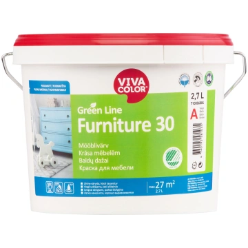 Krāsa, mēbeles Vivacolor Green Line Furniture 30, 