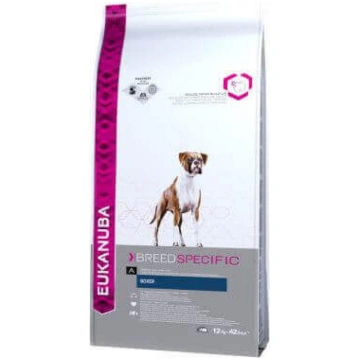 Eukanuba sausā barība pieaugušiem bokseriem ar vis