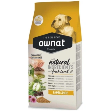 Ownat Classic Dog Agnello e Riso 4kg Centro Beness