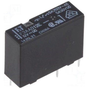 Relay: electromagnetic | SPST-NO | Ucoil: 12VDC | 