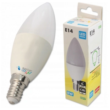 E14 Vita C37 LED spuldze 4000K 8W 10SMD 2835 230V