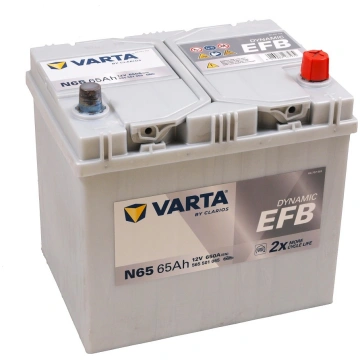 VARTA N65 565501065D842 Startera akumulatoru bater