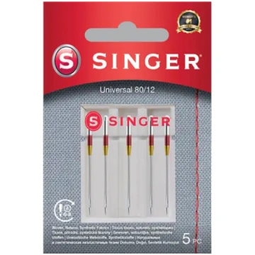 Singer | Universālā adata 80 / 12 5PK audumiem