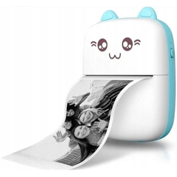 Blun Cat Mini printer Mini printeris with 11 therm