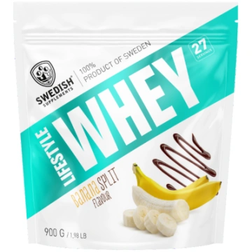 Lifestyle Whey 900 g Swedish Supplements Banana Sp