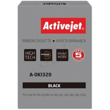 Activejet A-OKI320 Ribbon (replacement OKI 9002303