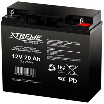 XTREME Rechargeable battery 12V 20Ah ( 82 218# 590