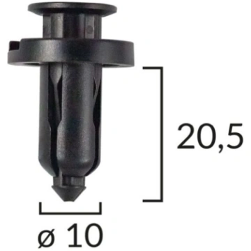 Tapsējuma podziņa ROM B25354 ROMIX