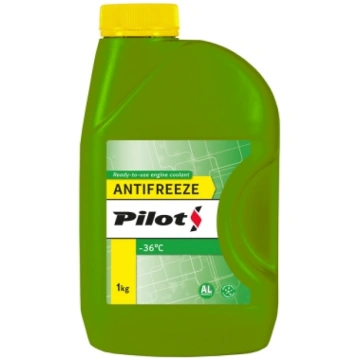 Antifrīzs zaļš -36C 1kg Pilots