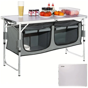 VEVOR VEVOR Camping Kitchen Table Folding Portable