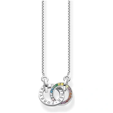 THOMAS SABO Kaklarota kopā ar diviem gredzeniem Su