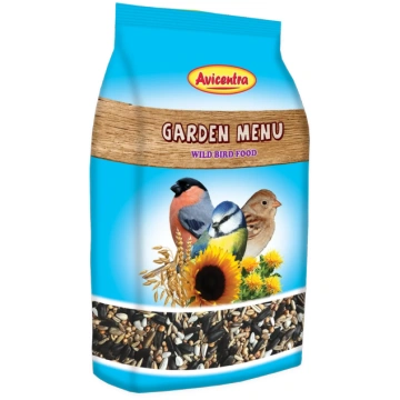 Barība savvaļas putniem – Garden Menu 1 kg Avicent