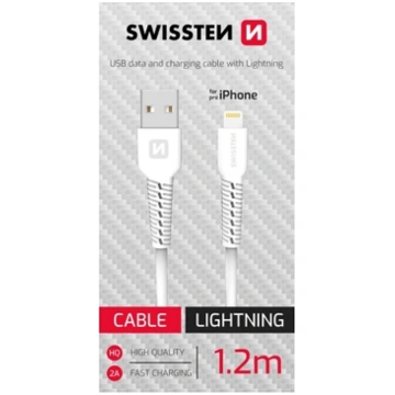 Swissten Data Cable USB / Lightning 1.2m 71506030