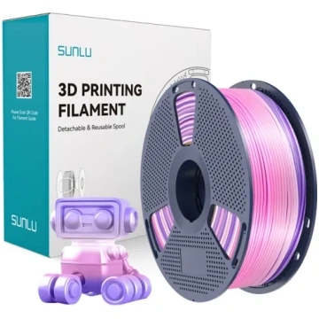 Sunlu PLA+ Silk Filament Rainbow 03