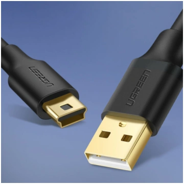 Ugreen 5 pin gold-plated USB cable - mini USB 0.5m