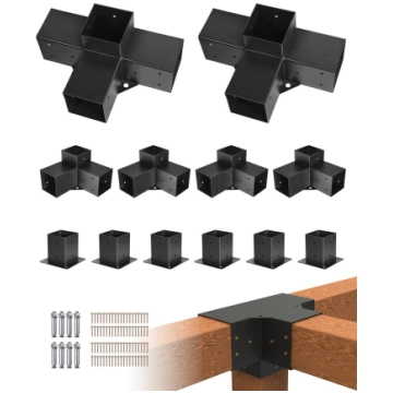 VEVOR 92×92 mm Pergolas kronšteinu komplekts, 6 st