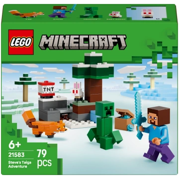 Konstruktors LEGO® Minecraft® Steve piedzīvojums t