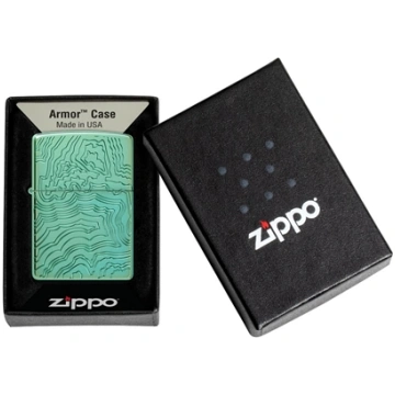 Zippo Lighter 48917 Armor® Map Design 191693559811
