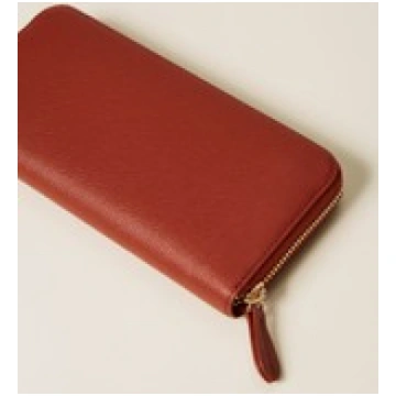Zip-around wallet with logo TWINSET Milano
