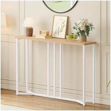 YITAHOME Console Table, 100 cm Hallway Table, Narr