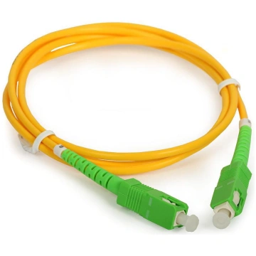 MicroConnect SC/APC-SC/APC 1.5m OS2 Simplex Fibre 