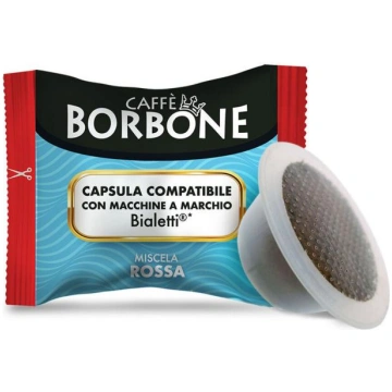 CAFFÈ BORBONE MISCELA ROSSA CAFFÈ COMPATIBILE BIAL