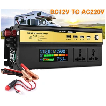 Įtampos keitiklis - inverteris 12V-220V 3000W