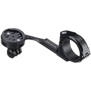Staffa Supporto Frontale Garmin Edge+GoPro Nero
