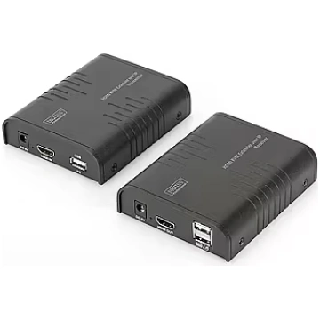 Assmann DIGITUS PRO HDMI KVM EXTENDER OVER IP SET