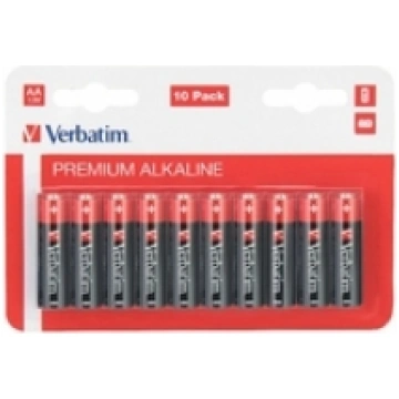 Verbatim AA Alkaline Batteries 1.5V - 49875V