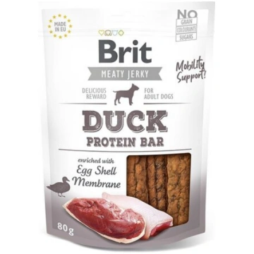 Brit Jerky Duck Protein Bar Snack 80g Suņiem