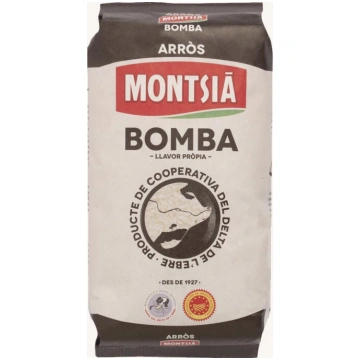 Bomba rice (arroz / arròs) extra quality, DOP Delt