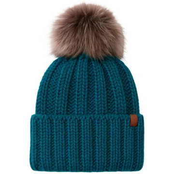 Sieviešu cepure Need 4You, zaļš, merino wool