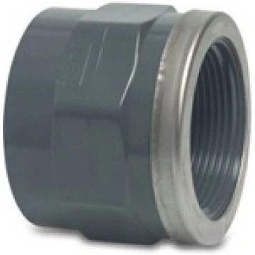 PVC pāreja 20-1/2`` iekš. ar gredzenu PLIMAT
