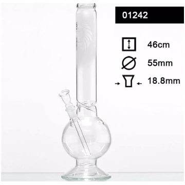 Stikla bongs "Sand Face" 46 cm - Ūdenspīpes - Vīra