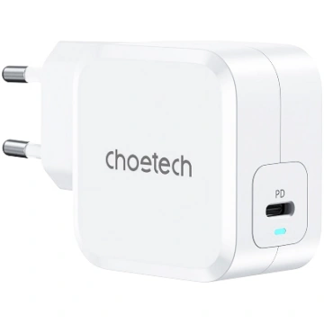 Charger CHOETECH GaN USB Type-C: 45W, PD, QC, PPS