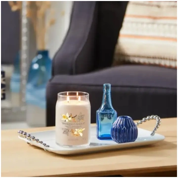 Yankee Candle Signature lielā svece Vanilla Creme 