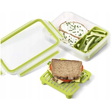 Emsa Emsa Clip&Go Brunchbox 518099 1,2l Transparen
