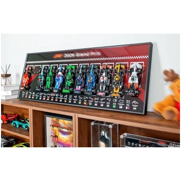 Ekspozīcijas rāmis, kas saderīgs ar Lego F1 Speed 