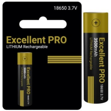 Akumulators Excellent Pro 18650, 3500mAh