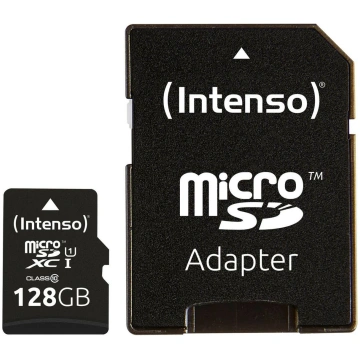 Intenso microSDXC Cards 128GB Class 10 UHS-I Premi
