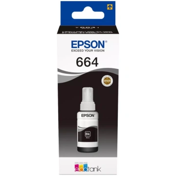 Epson 664 Ecotank melnās tintes pudele (70ml) C13T
