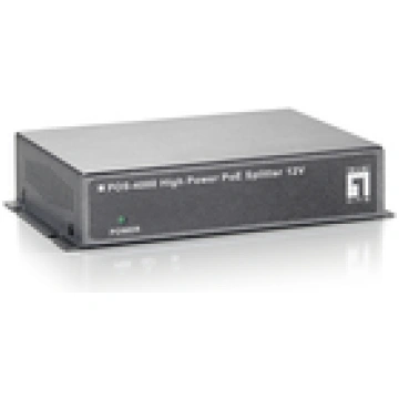 LevelOne 12V DC HIGH POWER POE SPLITTER - POS-4000