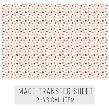 Polymer Clay Transfer Paper - Dot Pattern - Water 